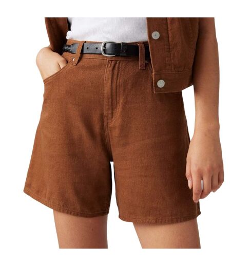 Short Femme Marron Levis