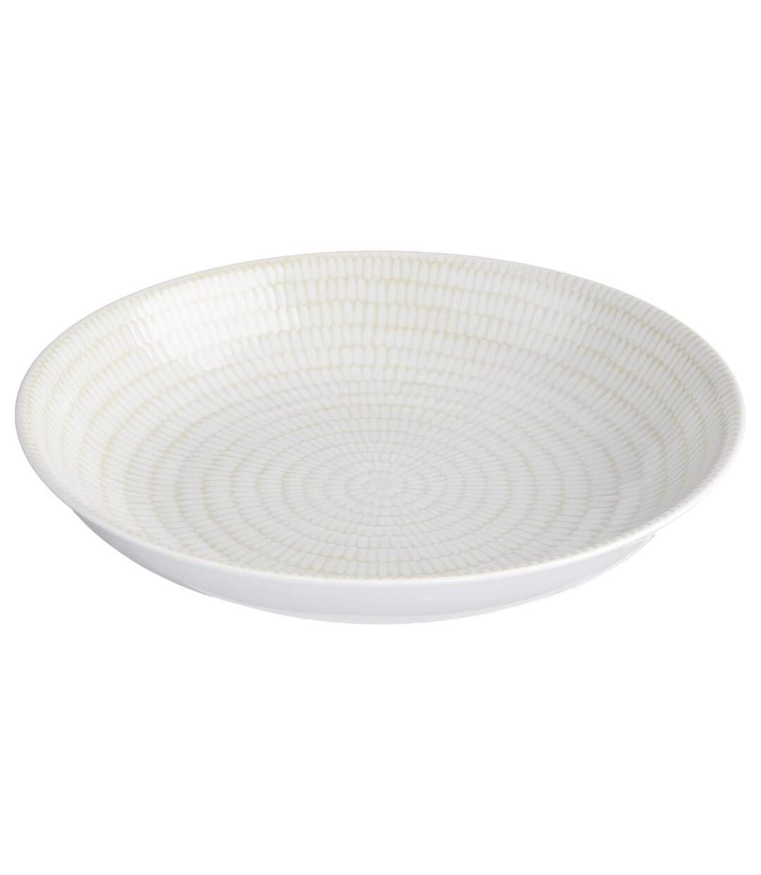 Lot de 6 Assiettes Creuses Rice 20cm Blanc-2