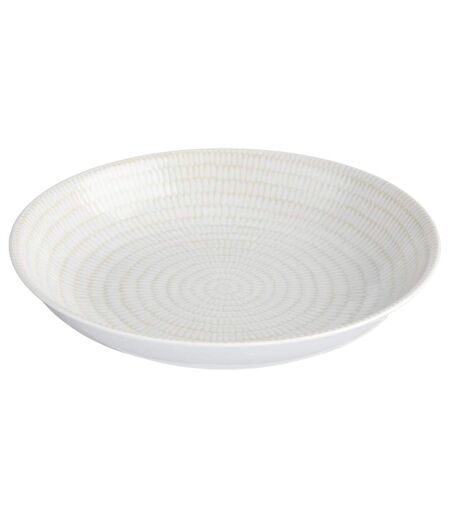Lot de 6 Assiettes Creuses Rice 20cm Blanc