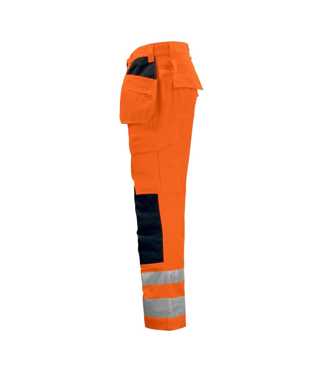 Mens high-vis trousers orange/black Projob-3