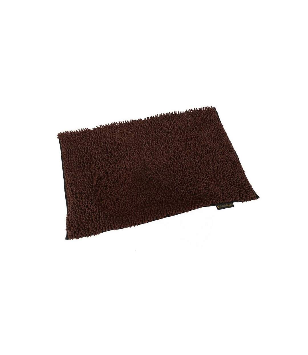 Noodle dog drying mat 90cm x 60cm chocolate Scruffs