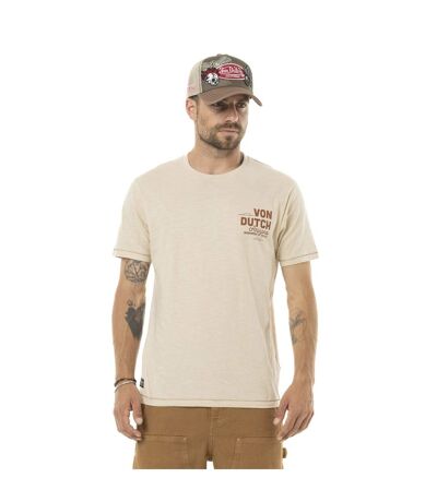 T-shirt homme regular en jersey 170gr print devant&dos Arizo Vondutch