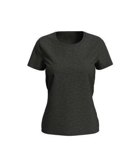 T-shirt Lux Femme Gris Foncé Chiné Stedman