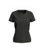 T-shirt Lux Femme Gris Foncé Chiné Stedman-1