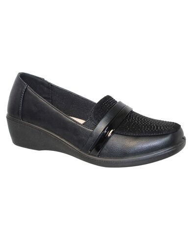 Chaussures Décontractées Esther Femme Noir Lunar