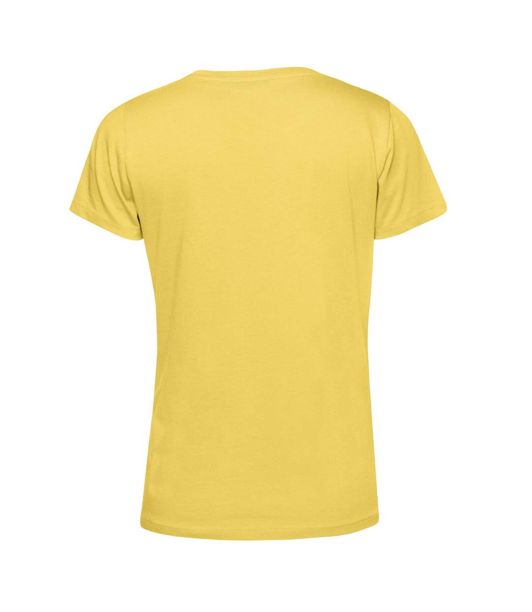 Womens/ladies Inspire E150 Organic T-shirt Yellow Fizz B&C-2