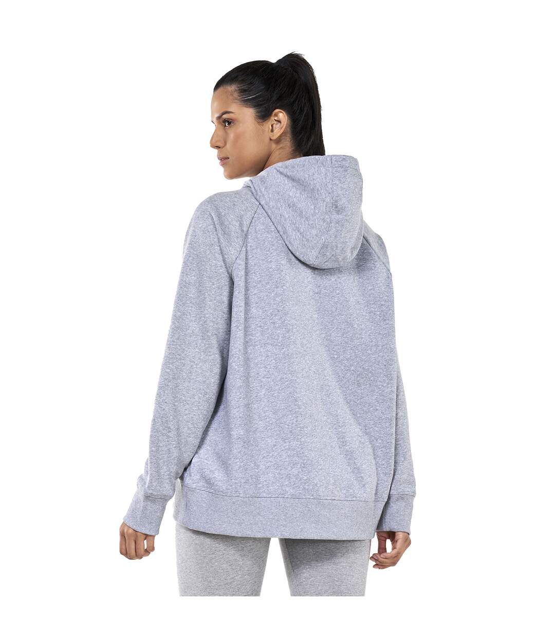 Sweat À Capuche Rival Femme Gris Under Armour-3