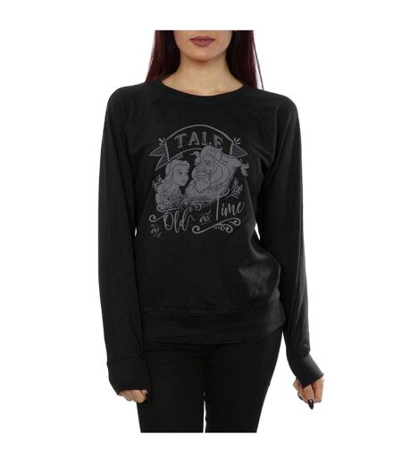 Disney - Sweat BEAUTY AND THE BEAST TALE AS OLD AS TIME - Femme (Noir) - UTBI10242