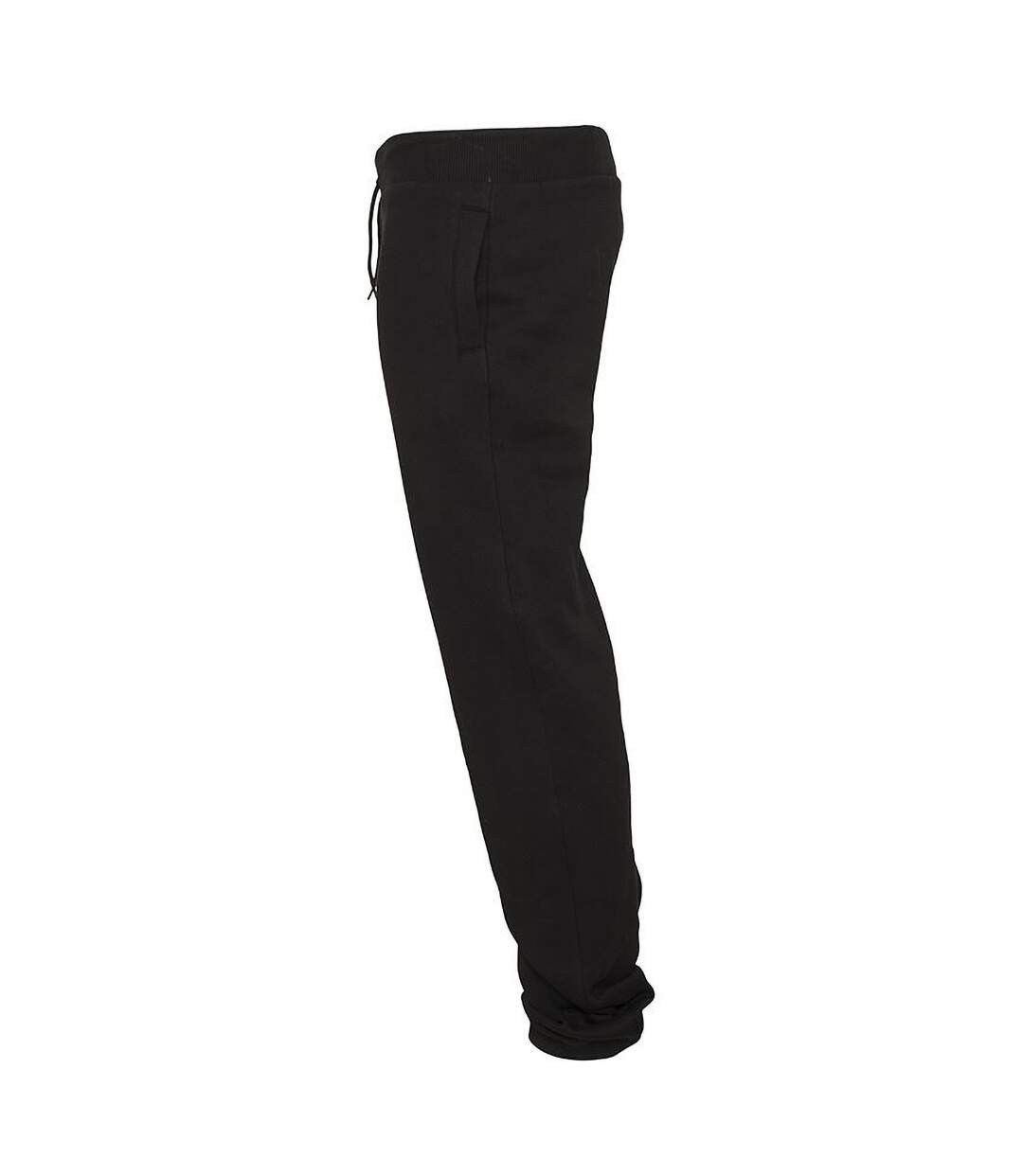 Build Your Brand Mens Heavy Sweatpants (Black) - UTRW5678