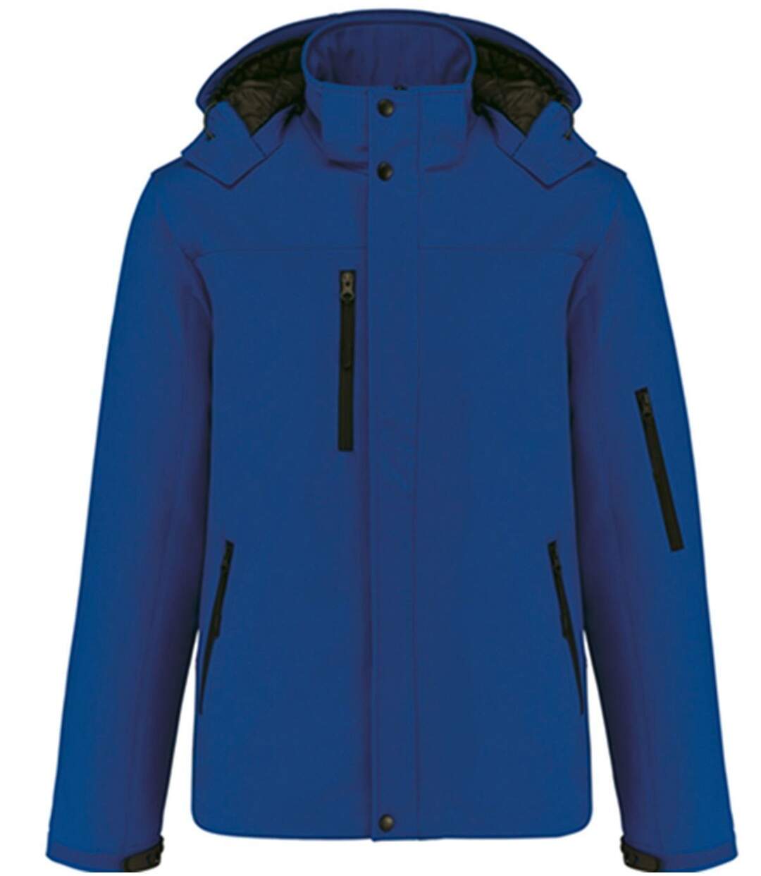 Parka softshell matelassée à capuche - K650 - Homme - bleu roi-2