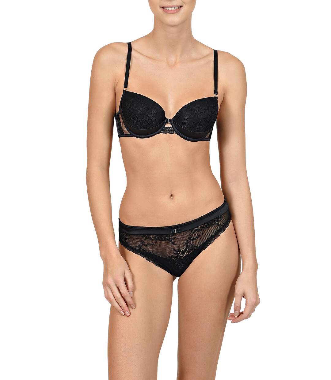 Soutien-gorge préformé Eternity noir Lisca