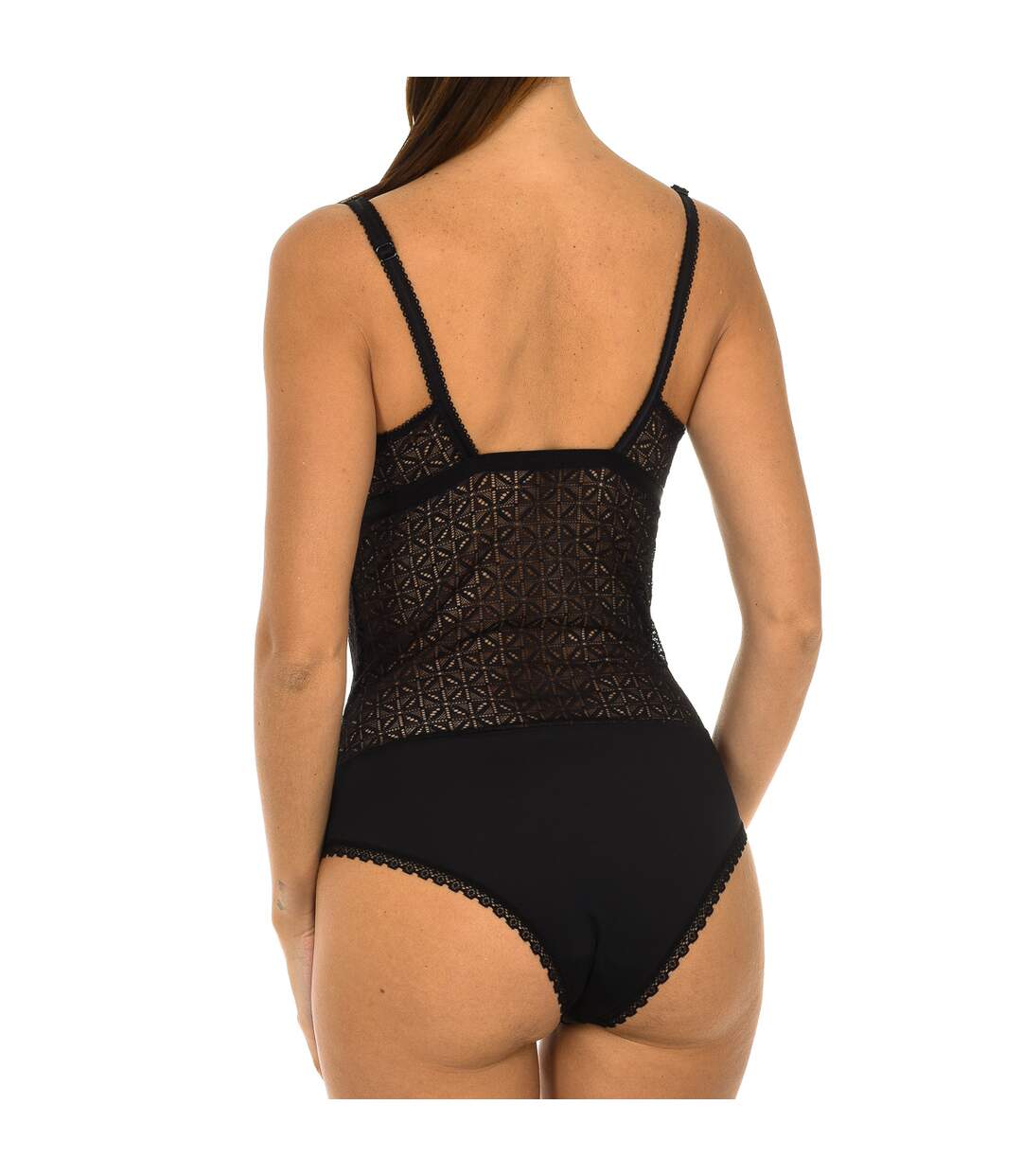 Daily Glam Body tendance avec dentelle et bretelles D07M7 design élégant et féminin pour femme-4