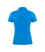 Womens/ladies Surf Polo Shirt Ocean Blue Printer-2