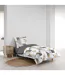 Parure de Lit 3 Pièces Trigone 240x220cm Gris-2