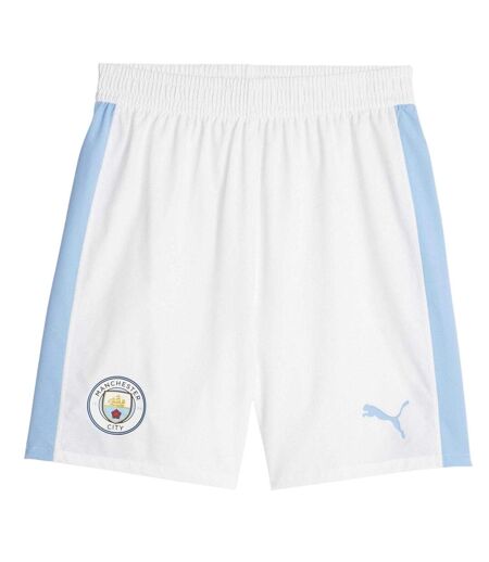 Mens Cb Promo Manchester City Fc Football Shorts  White Puma