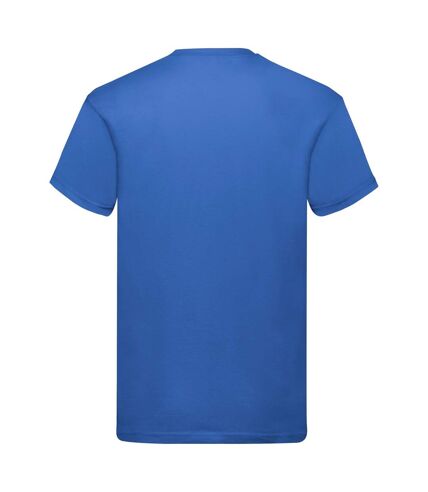Fruit of the Loom Mens Original T-Shirt (Royal Blue)