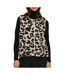 Gilet beige/noir femme only baby teddy-1