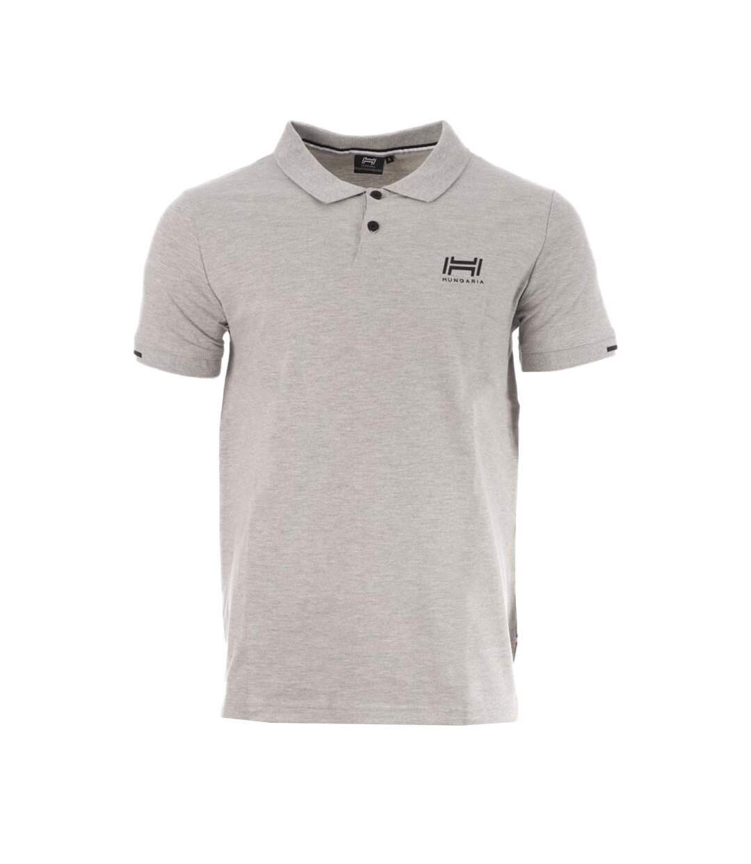 Polo Gris Homme Hungaria Jeki - L