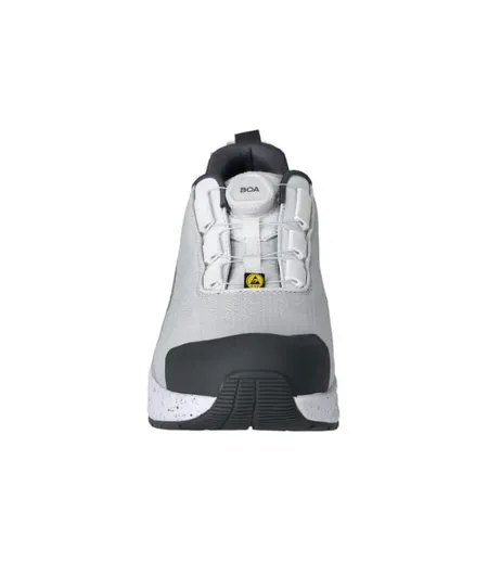 Womens/ladies Footwear Customised Safety Shoes White Stone Grey Mascot