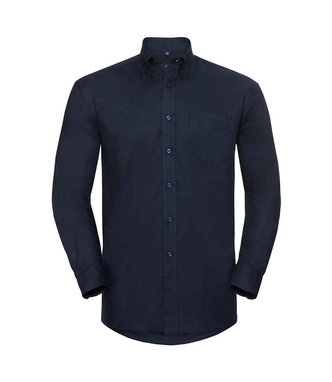 Chemise formelle oxford homme bleu marine vif Russell Collection Russell Collection