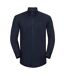 Chemise formelle oxford homme bleu marine vif Russell Collection Russell Collection