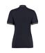 Womens/ladies St Mellion Polo Shirt Navy White Kustom Kit-2