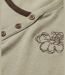 Tee-shirt AXONE DONA1B beige grande taille : le confort de l'imprimé fantaisie-4