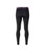 Womens/ladies Power Fitted Leggings Black Puma-3