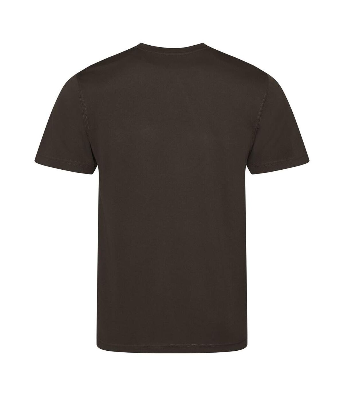 AWDis Just Cool Mens Performance Plain T-Shirt (Hot Chocolate) - UTRW683