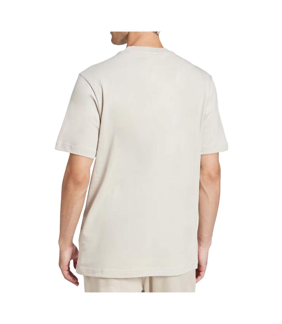 T-Shirt beige homme adidas jd1779-2