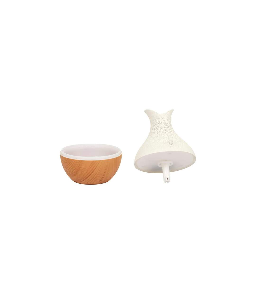 Diffuseur de Parfum LED Tulipe 15cm Blanc-4