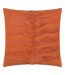 Dakota tufted cushion cover 45cm x 45cm rust Furn