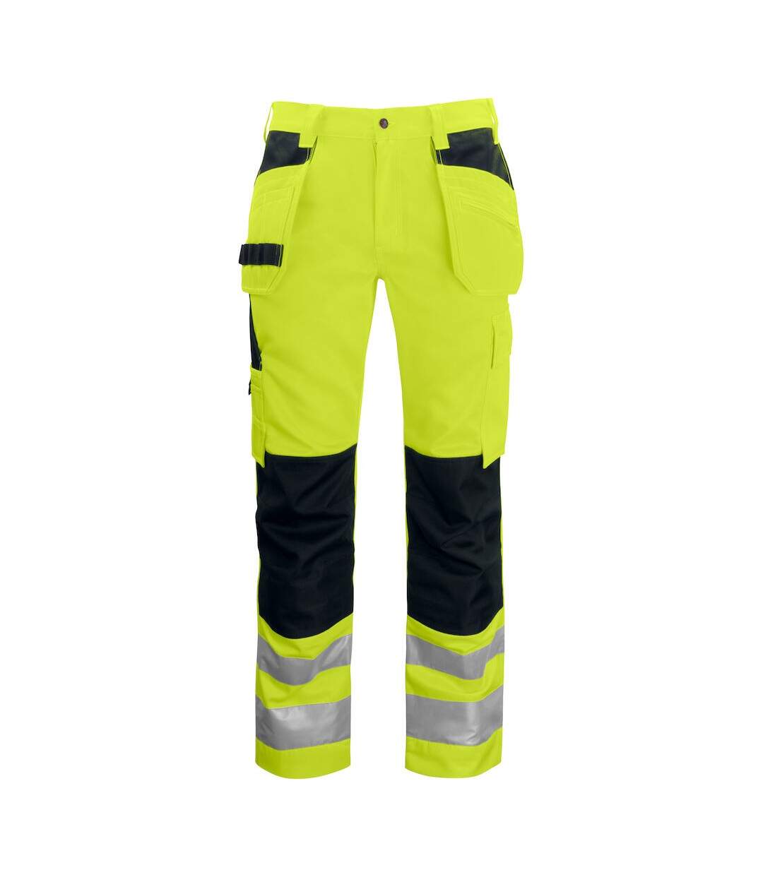 Mens high-vis trousers yellow/black Projob-1