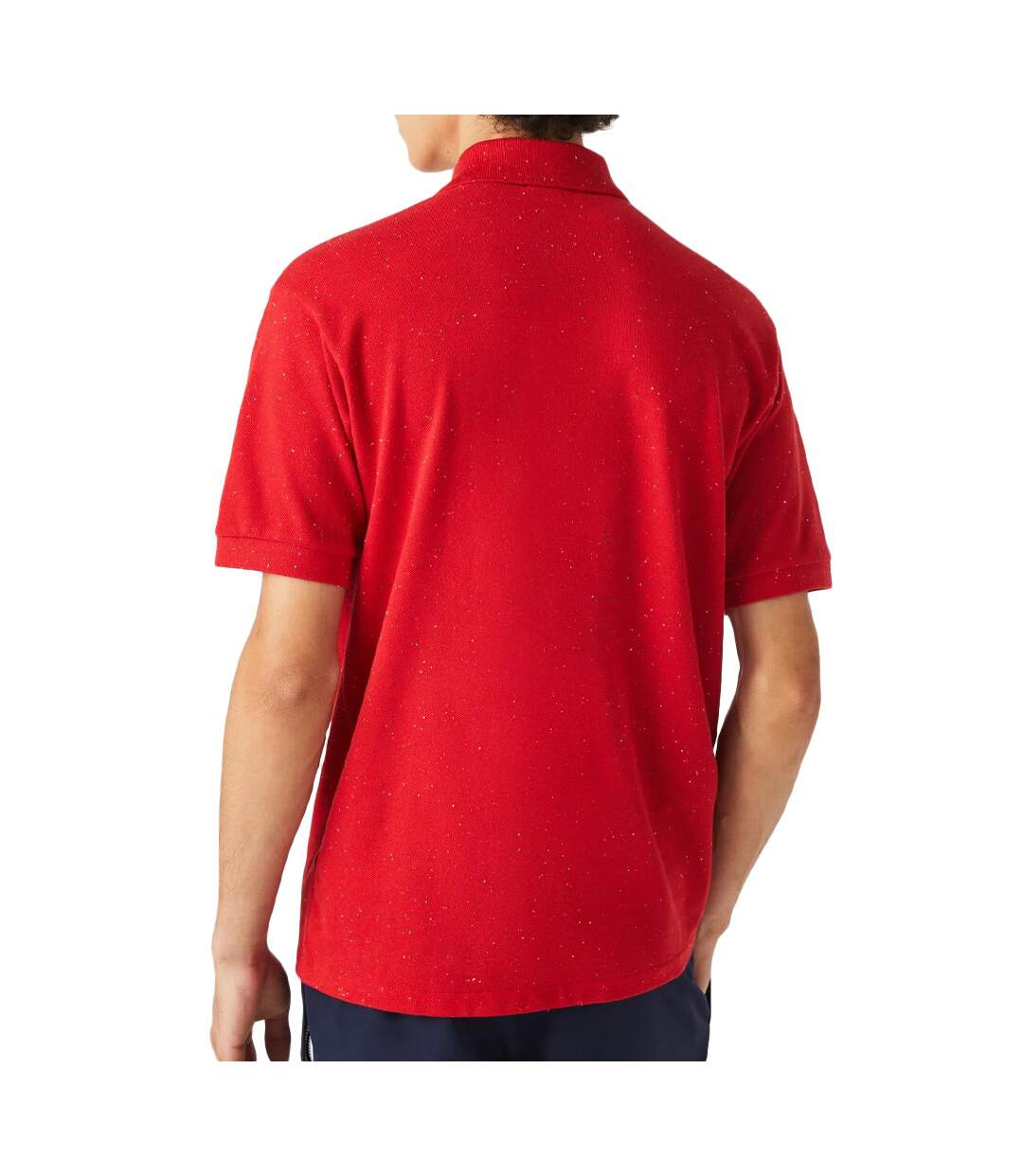 Polo Rouge Homme Lacoste 7CQ