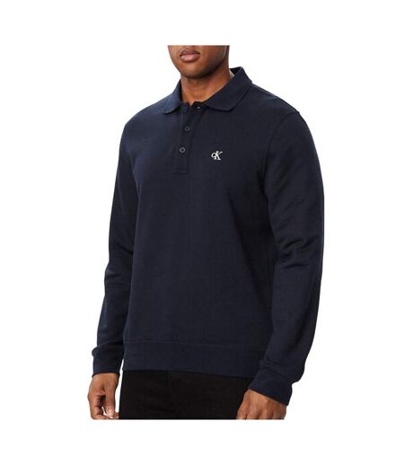 Polo marine homme calvin klein jeans monog