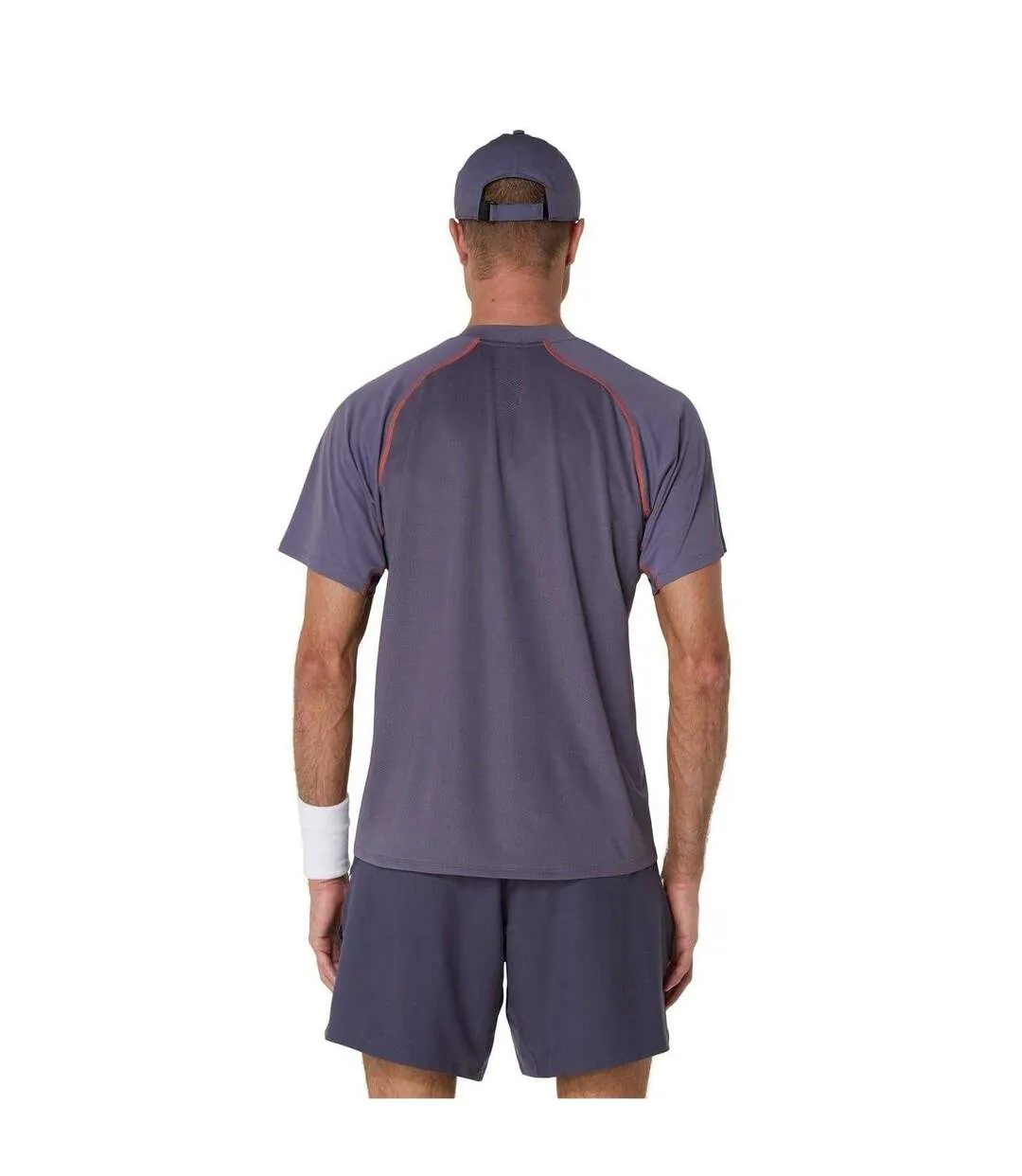 Polo Match Homme Bleu Indigo Asics-3