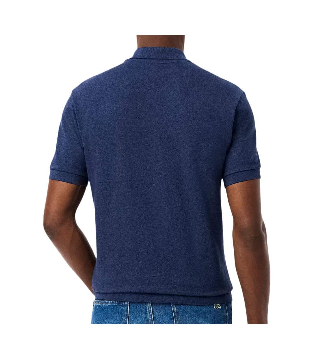 Polo marine homme lacoste l1264ixa-2