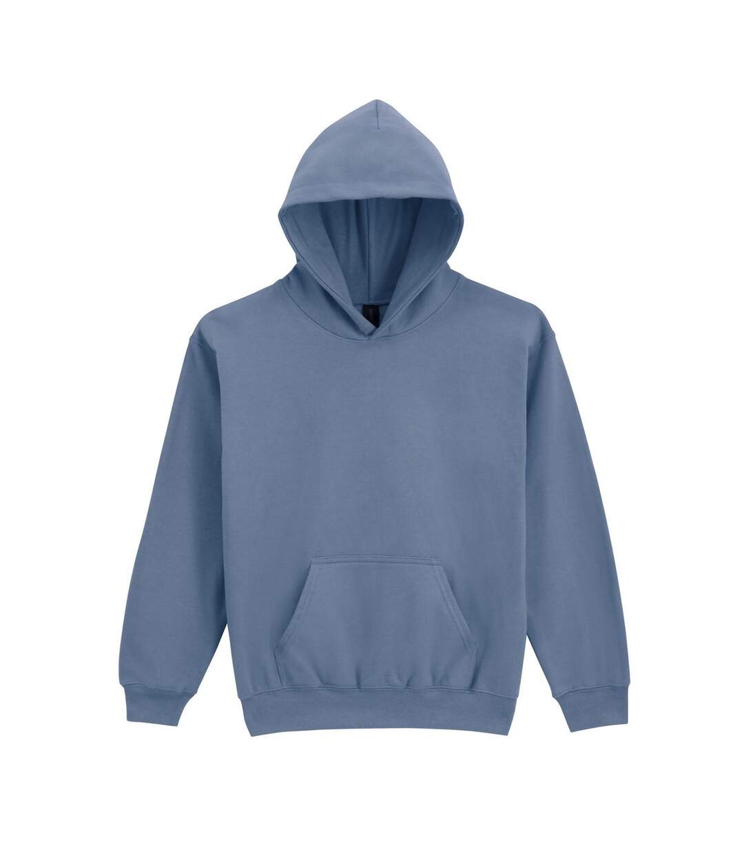 Sweat à capuche enfant bleu de gris Gildan-1