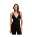 Haut De Pyjama Motif/style Pivoine Femme Noir Boss-4