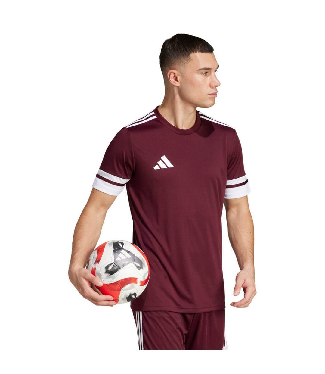 T-shirt Squadra Homme Marron Adidas-1