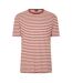 T-shirt Motif/style À Rayures Tiburt Homme Marron Boss-1