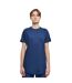 T-shirt Motif/style Façonné Homme Bleu Urban Classics-1