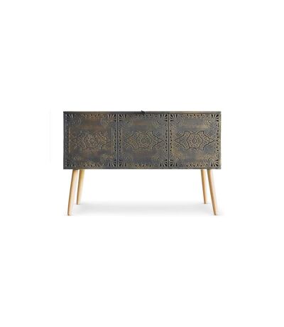Coffre de Rangement Malina 100cm Cuivre & Or