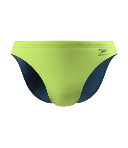Mens Endurance+ Thin Strap Swim Briefs Citrus Green Speedo