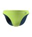 Mens Endurance+ Thin Strap Swim Briefs Citrus Green Speedo-1