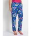 Pantalon imprimé taille élastiquée-1