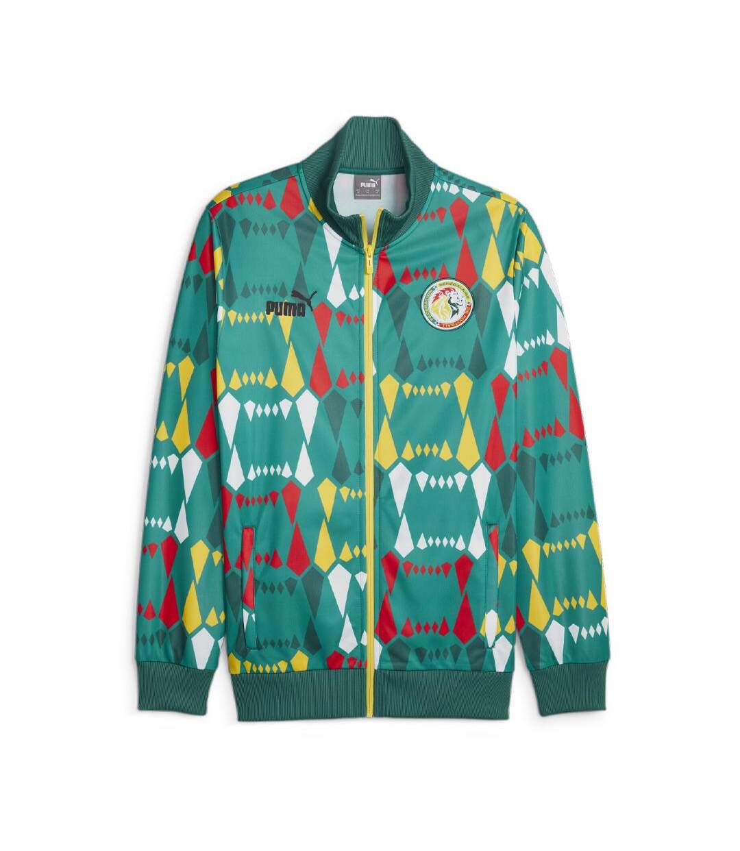 Sénégal veste de survêtement verte homme puma 2023 - s-1