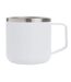 Stainless steel camp mug one size white XD Collection-1