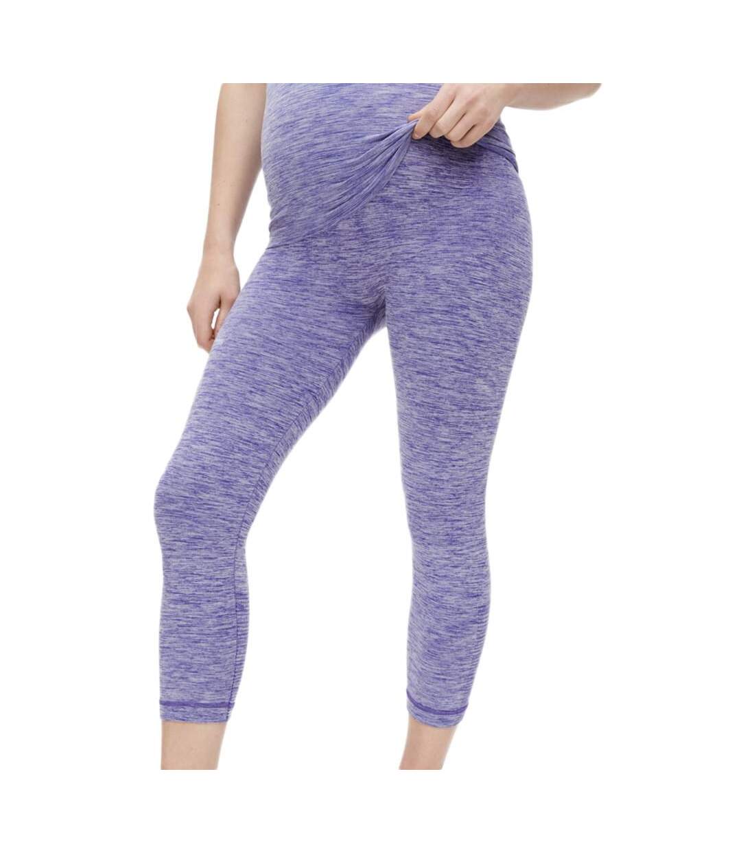 Legging de Grossesse Violet Femme Mamalicious Active - L/XL-1