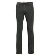 pantalon toile chino stretch homme - 01424 L33 - gris anthracite